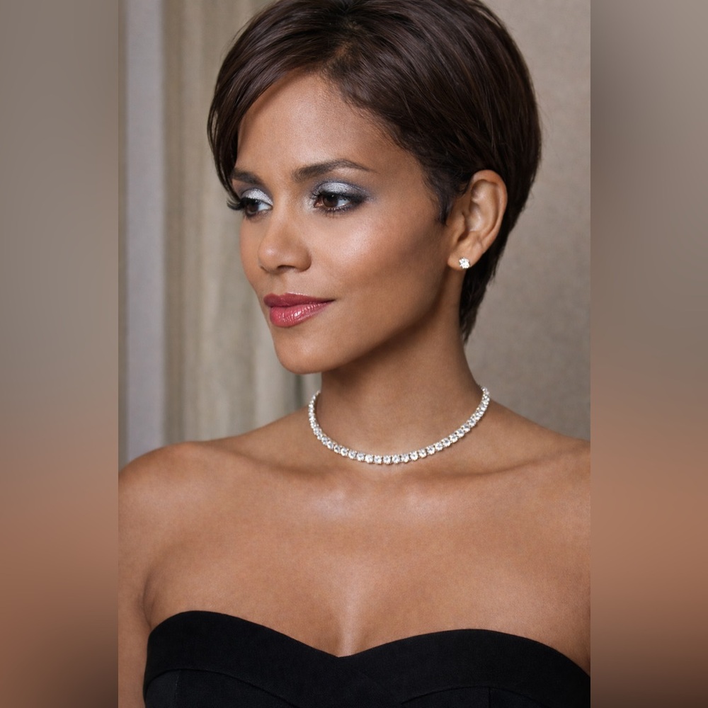 Bling Bling Baddie Single Strand Adjustable Rhinestone Choker - NWOT